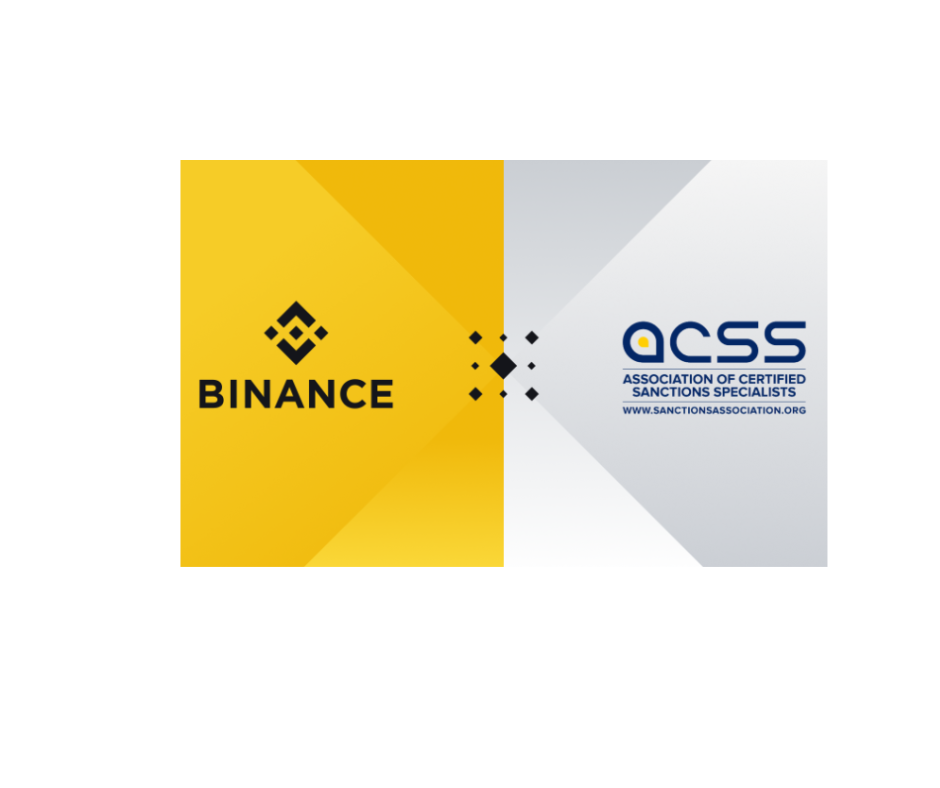 Binance dołącza do Stowarzyszenia Certyfikowanych Specjalistów ds. Sankcji (ACSS)
