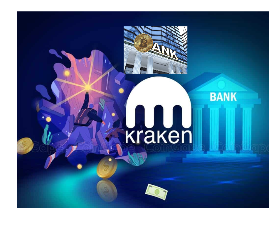 Giełda Kraken chce uruchomić własny bank