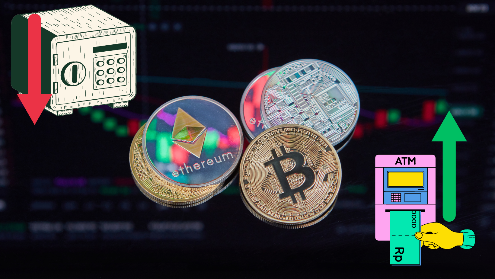 Ethereum i Bitcoin wypływają z giełd; najniższy poziom od 5 lat. Jak dane on-chain wpłyną na nasze kryptowaluty?