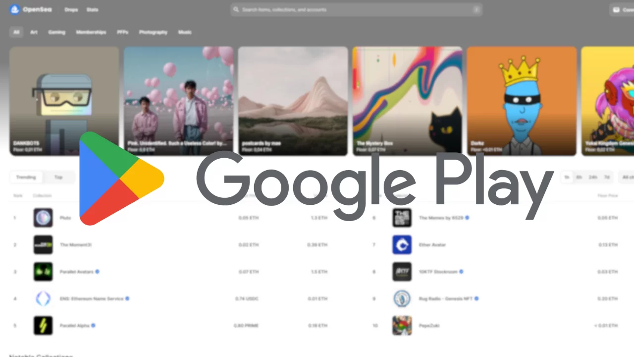 Rewolucja! Google Play otwiera się na NFT i kryptowaluty w grach i aplikacjach na Androida
