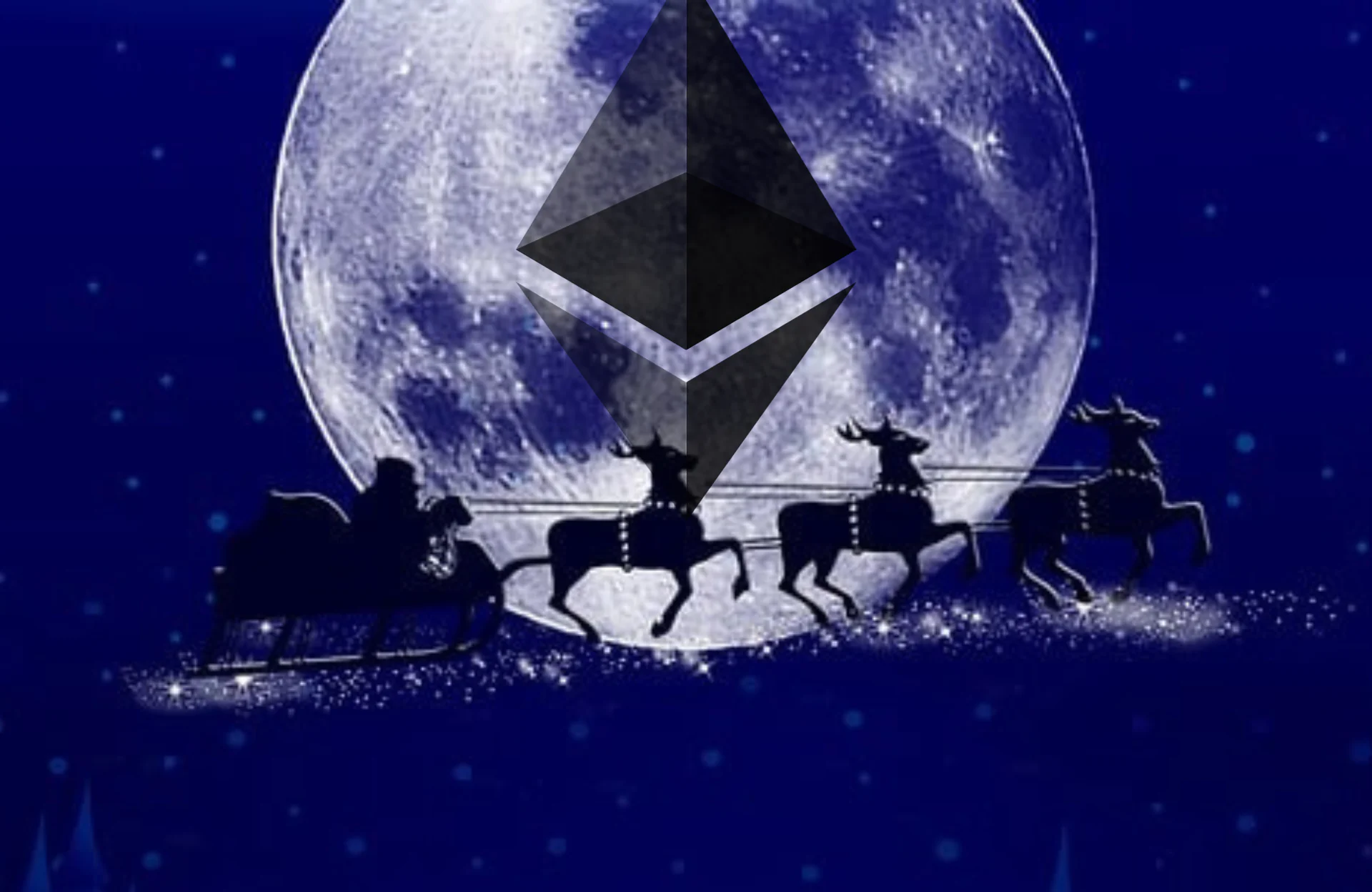 Ethereum szykuje się do rajdu Świętego Mikołaja?