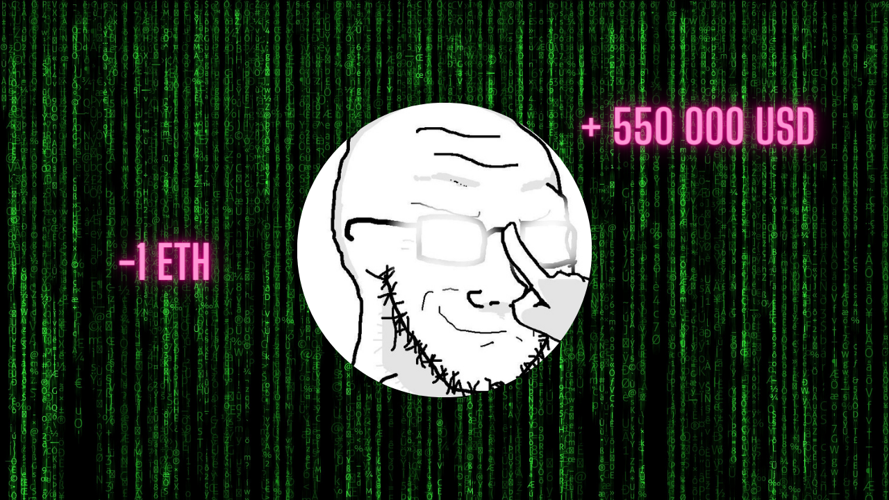 Anon zaczął z 1 Ethereum i wyczarował z niego ponad dwa miliony złotych w trzy tygodnie. Jak to zrobił?