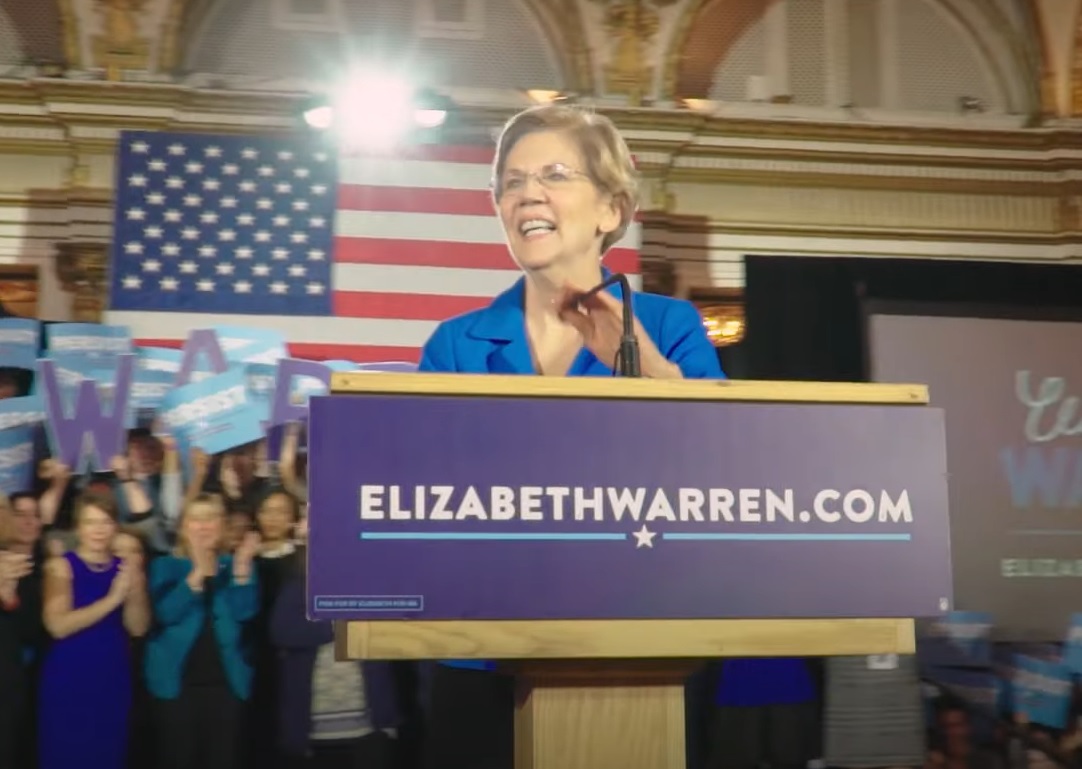 Kryptowalutowy strach ma wielkie oczy. Dlaczego wszyscy boją się senator Elisabeth Warren?