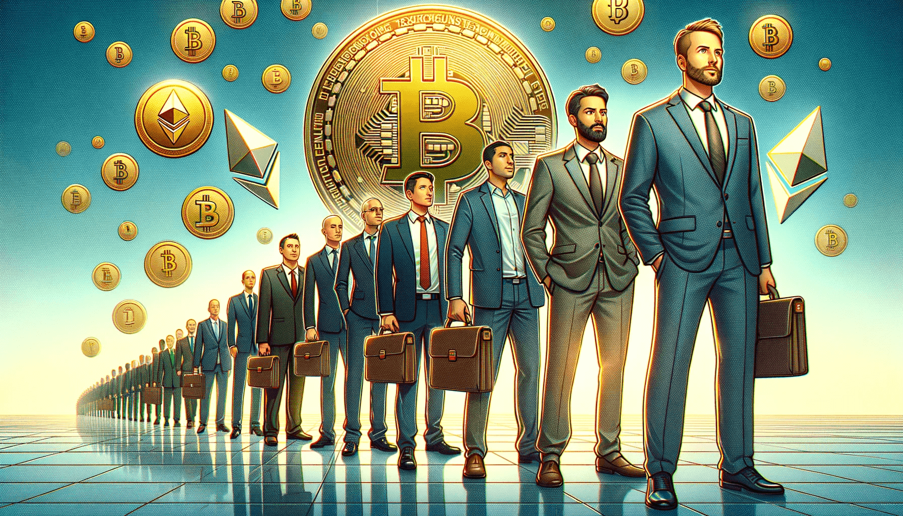 Kryptowaluty notują rekordowy początek roku. Poważni inwestorzy ustawiają się w kolejkach!