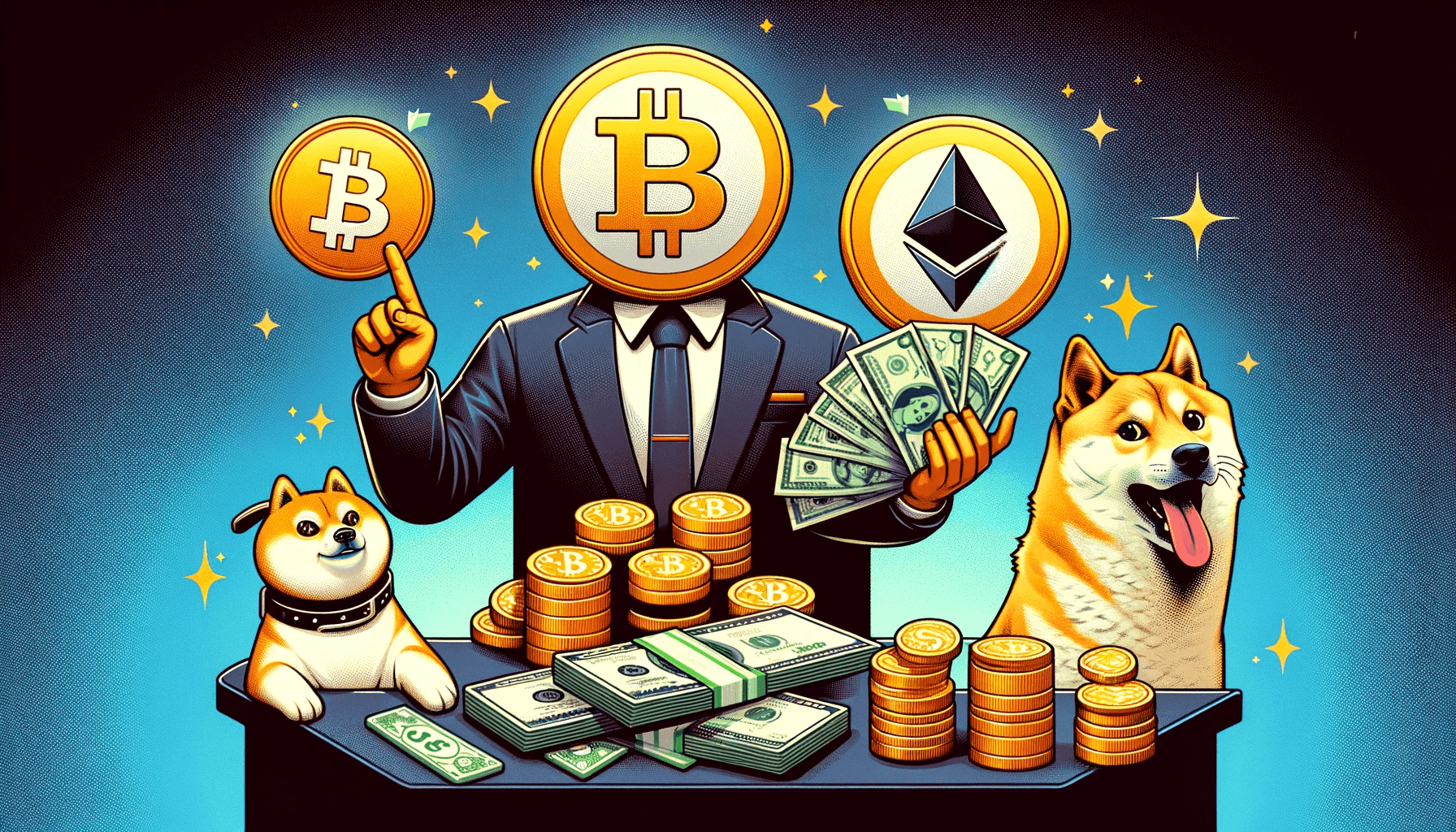 Ile miałby dziś Amerykanin, inwestując covidowe wsparcie w kryptowaluty? Kwoty zadziwiają!