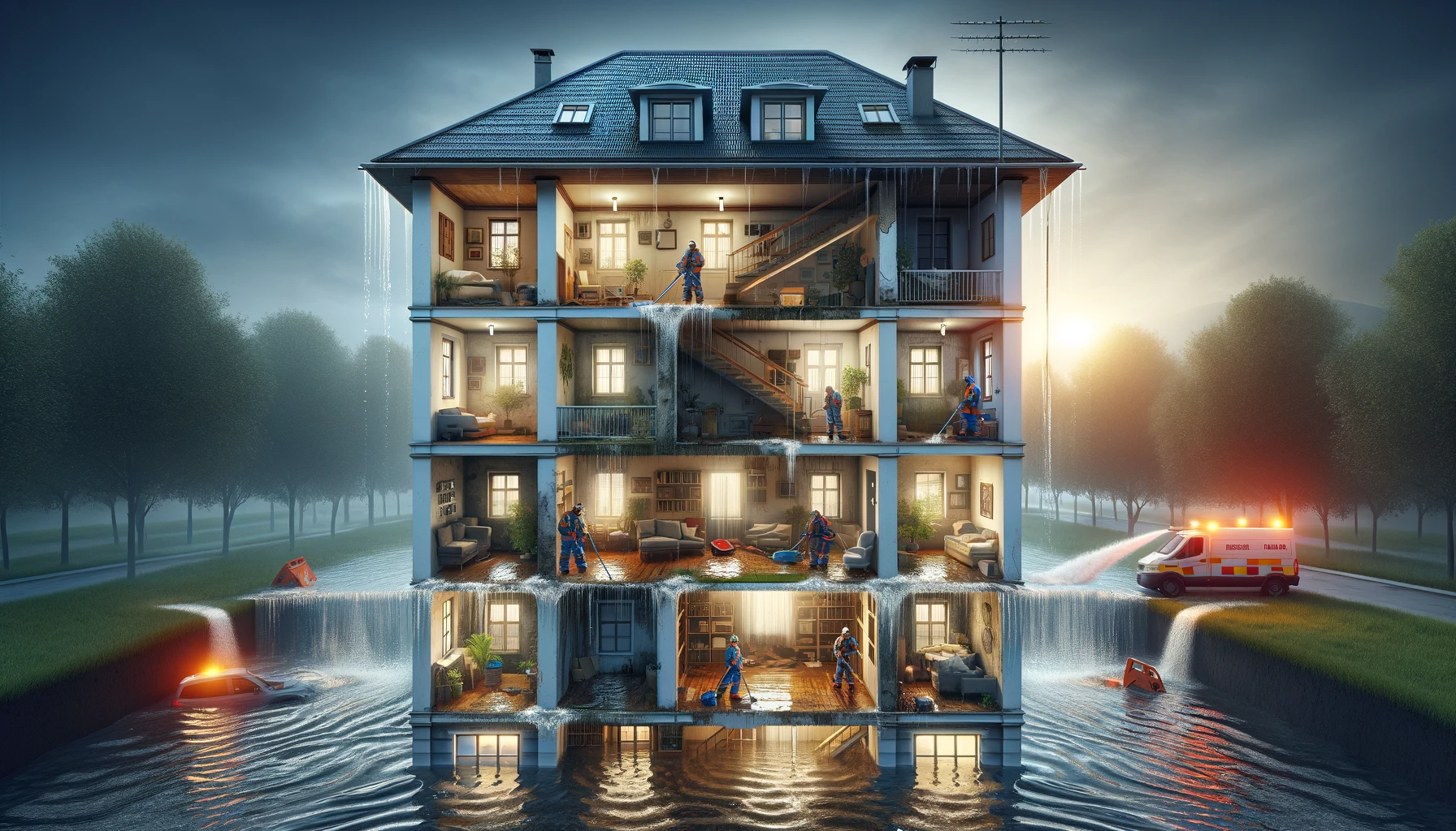 Zalanie nieruchomości. Jak zapobiegać i skutecznie poradzić sobie z tym problemem?