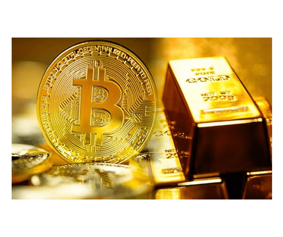 Kurs złota rośnie i kurs Bitcoina rośnie – razem pokonują opory