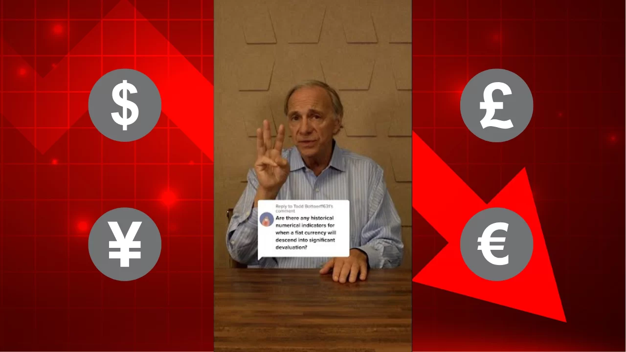 Ray Dalio: oto 3 najważniejsze sygnały iż waluta danego kraju może upaść