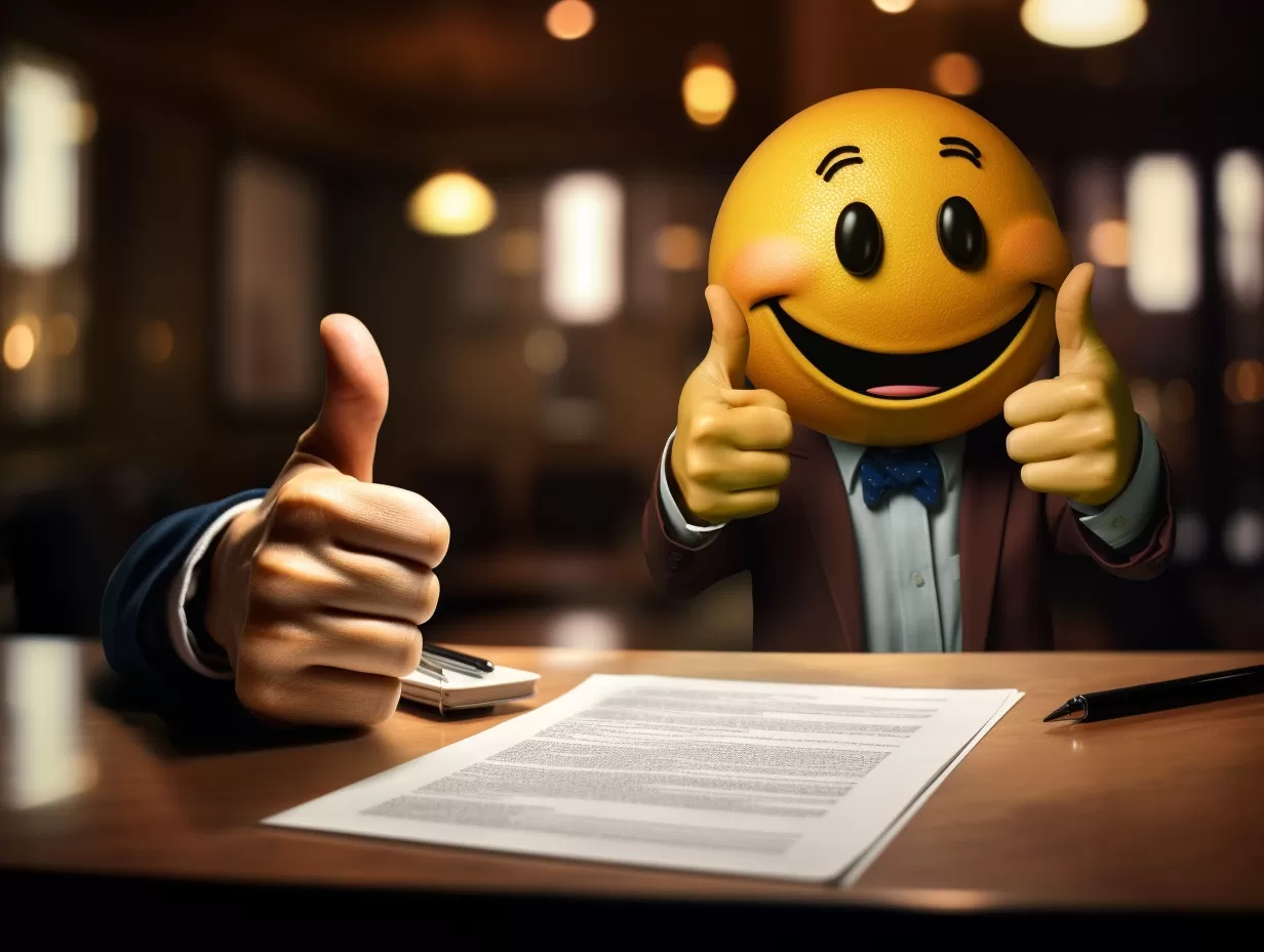 Emoji zamiast podpisu na umowie? Sąd jest na tak, więc uważaj, co wysyłasz!