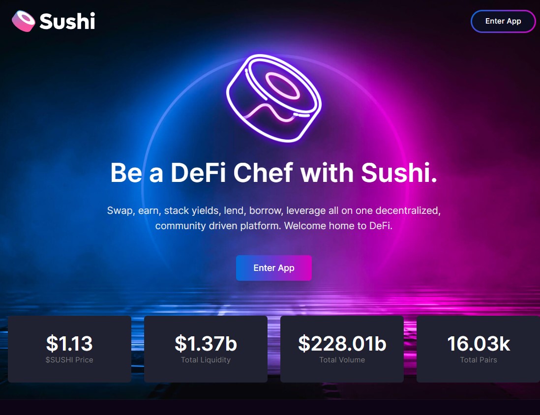 SushiSwap ma nowego "szefa kuchni". Czy to początek końca?