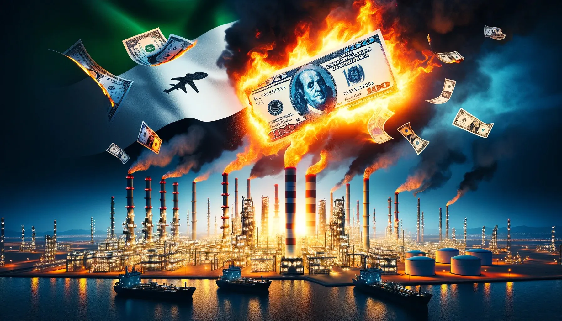 Naftowe mocarstwo już nie będzie rozliczać się w dolarach. Koniec dominacji USD?