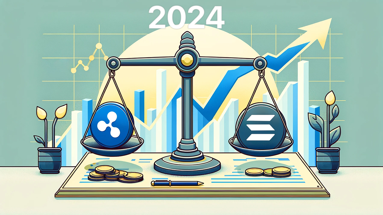 Czy Ripple (XRP) może pokonać Solanę (SOL) w 2024 roku?