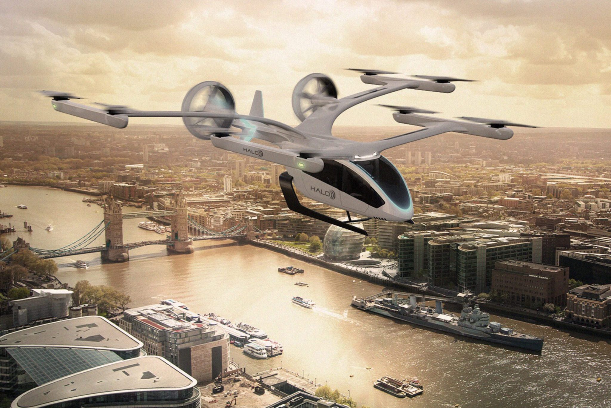 Skąd odlatują powietrzne taksówki? Brytyjski regulator lotniczy szuka rozwiązań dla transportu jutra