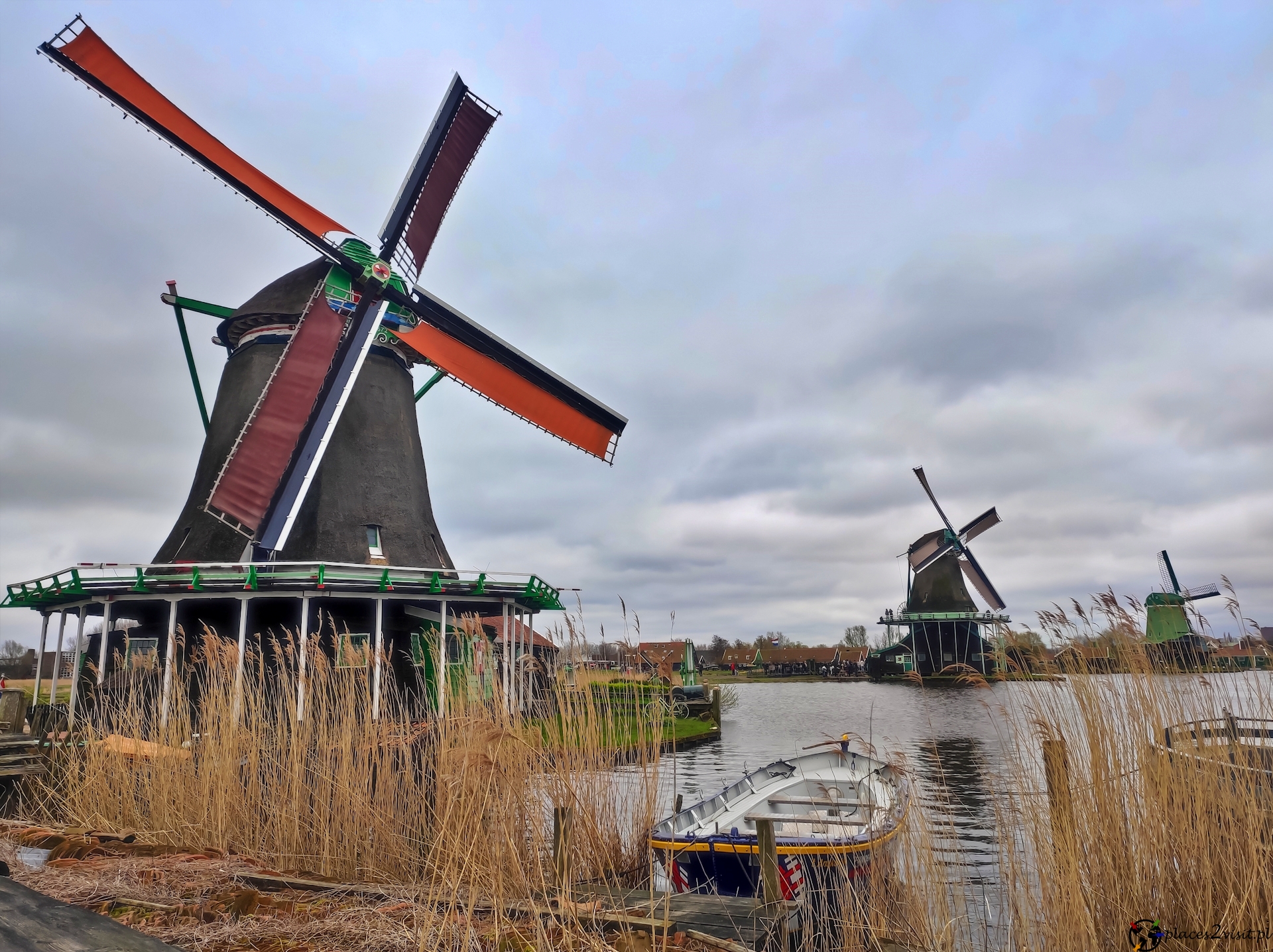 Zaanse Schans – jeden z ciekawszych skansenów wiatraków