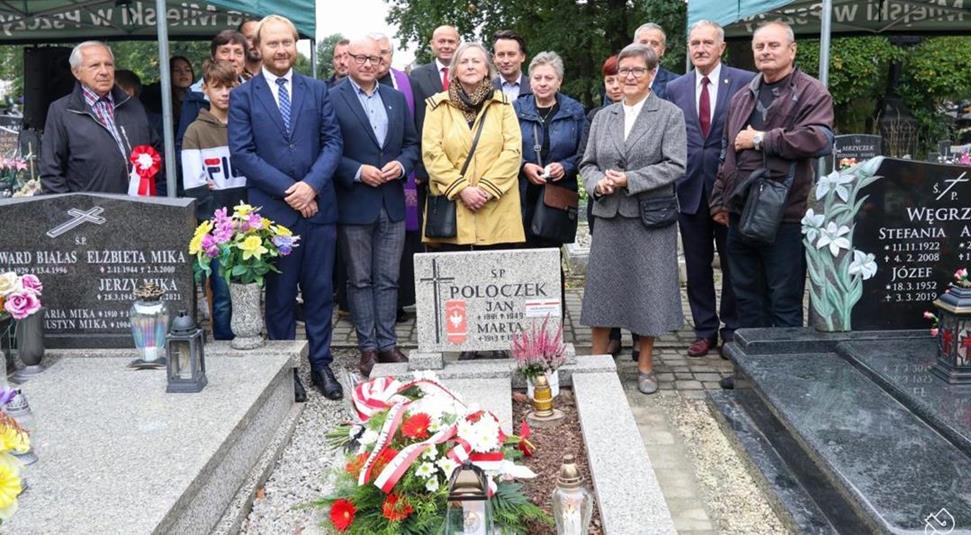 Uhonorowali powstańców śląskich – Jana Poloczka i Ludwika Kędziora