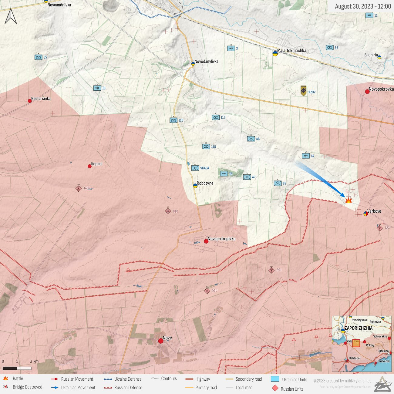 🪖Dzień 553 (30 sierpnia 2023) – piechotą