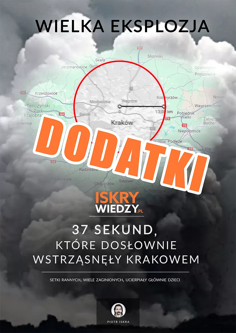 Eksplozja prochowni w Witkowicach / Krakowie 1927 r. – zdjęcia i mapy