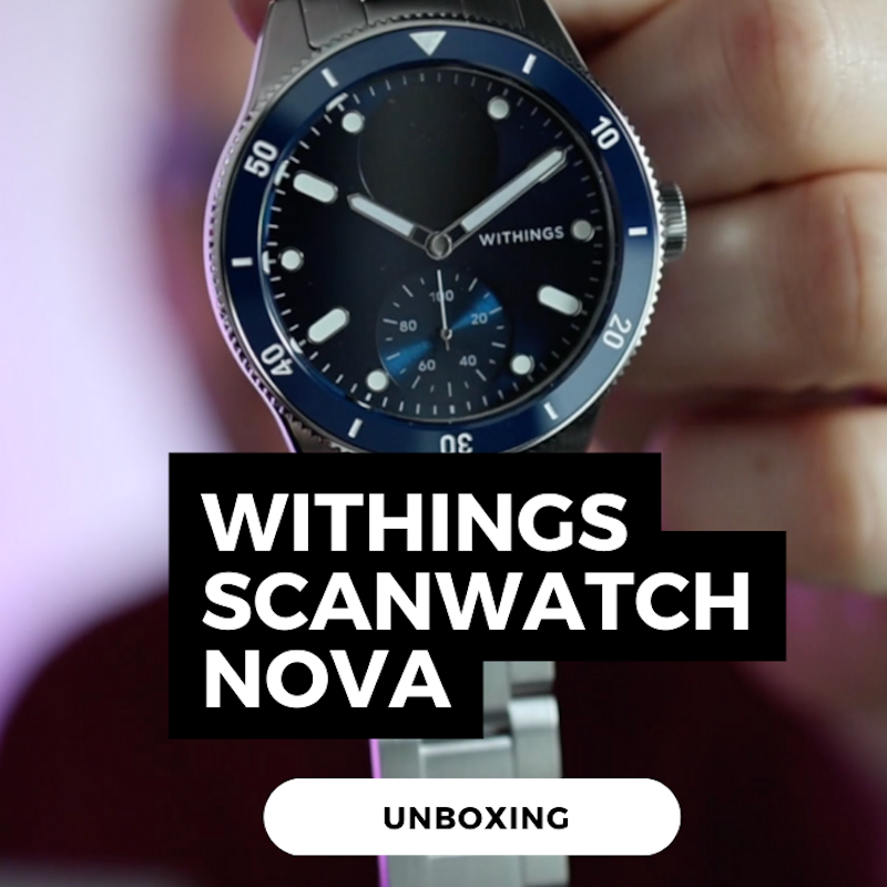 Video Withings Scanwatch Nova Najpi Kniejszy Hybrydowy Zegarek Kobieta