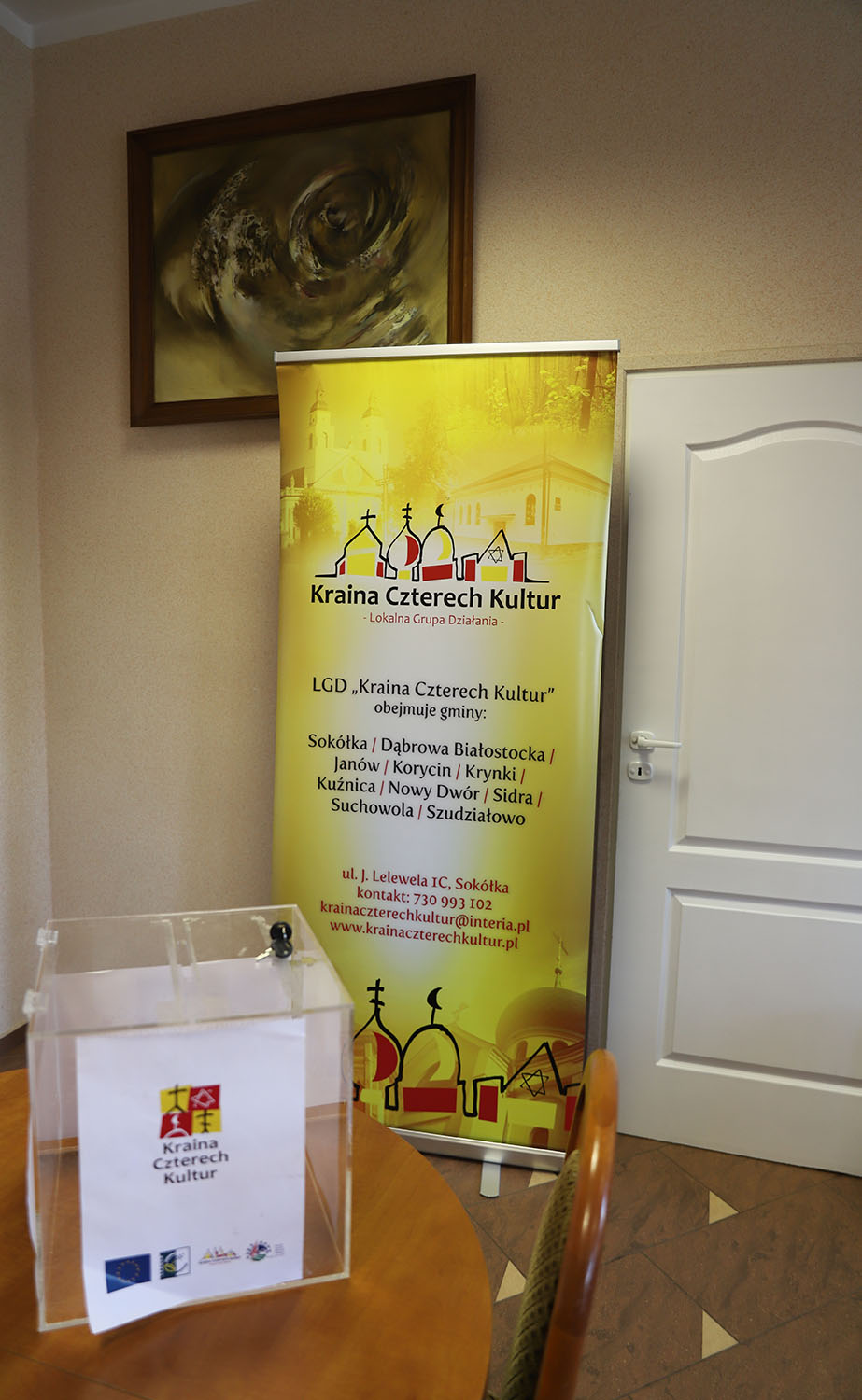 Spotkanie w ramach LGD "Kraina Czterech Kultur" w Korycinie, odbyło się w trybie zdalnym.