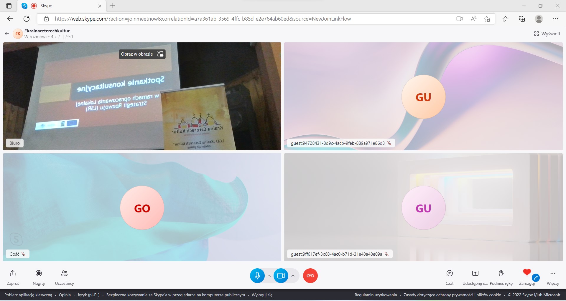 Spotkanie w ramach LGD "Kraina Czterech Kultur" odbyło się dziś w Kuźnicy.