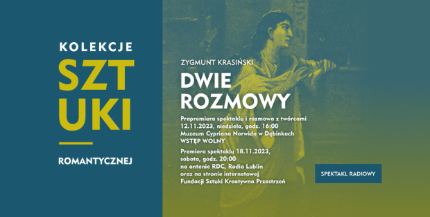 „Dwie rozmowy” w Wieczorze literackim. Słuchowisko RDC już w sobotę