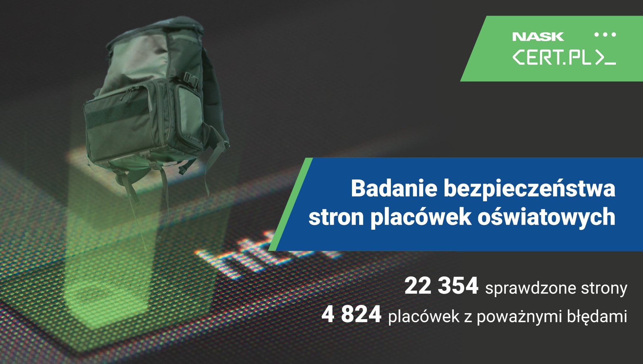 Badanie bezpieczeństwa stron placówek oświatowych