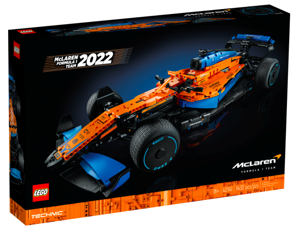 Bolid McLarena z serii Lego Technic
