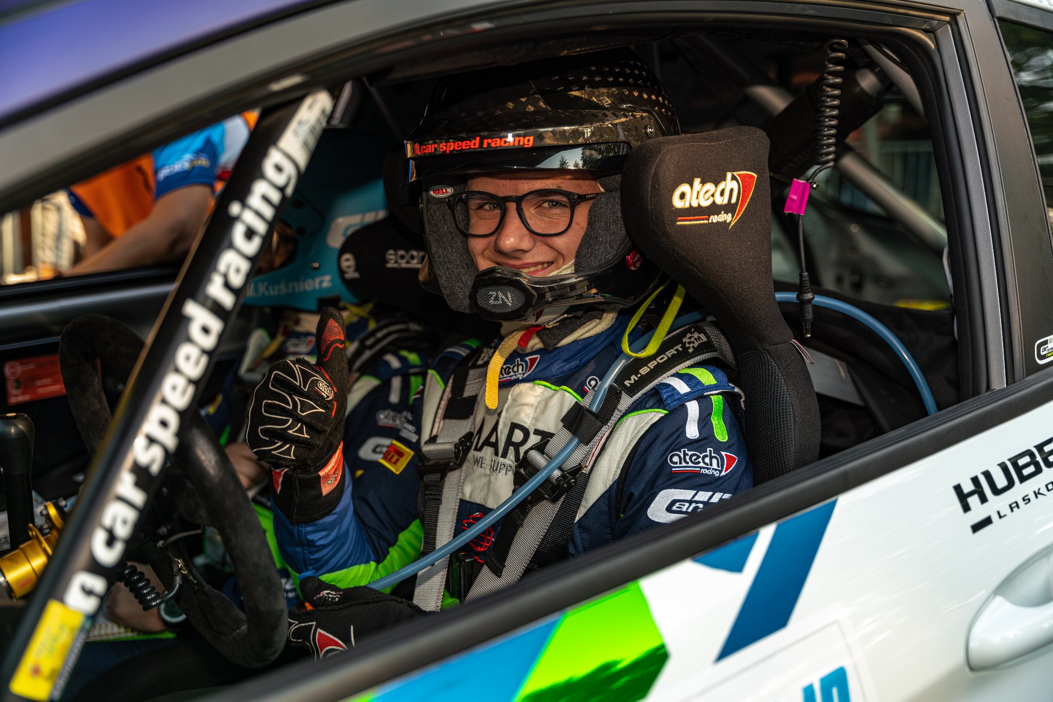 Hubert Laskowski rozwijał Fiestę Rally4 na Sardynii