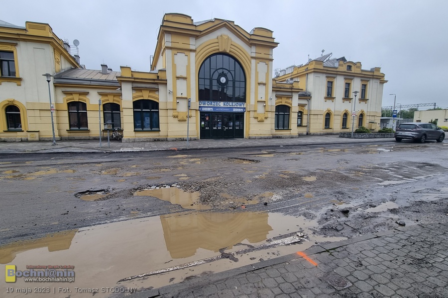 Bochnia. Radny o remoncie ul. Poniatowskiego: "To jest pomału off-road" – WIDEO