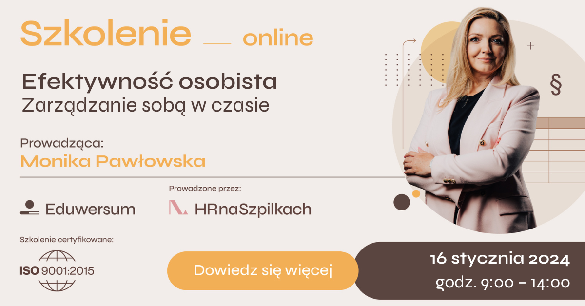 Efektywność osobista. Wyznaczanie celów metodą SMART