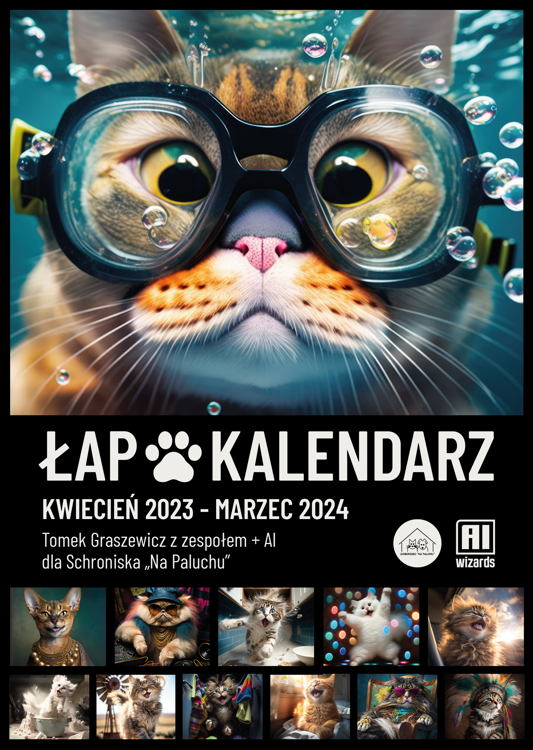 Dziś Dzień kota – świętowanie przy pomocy AI