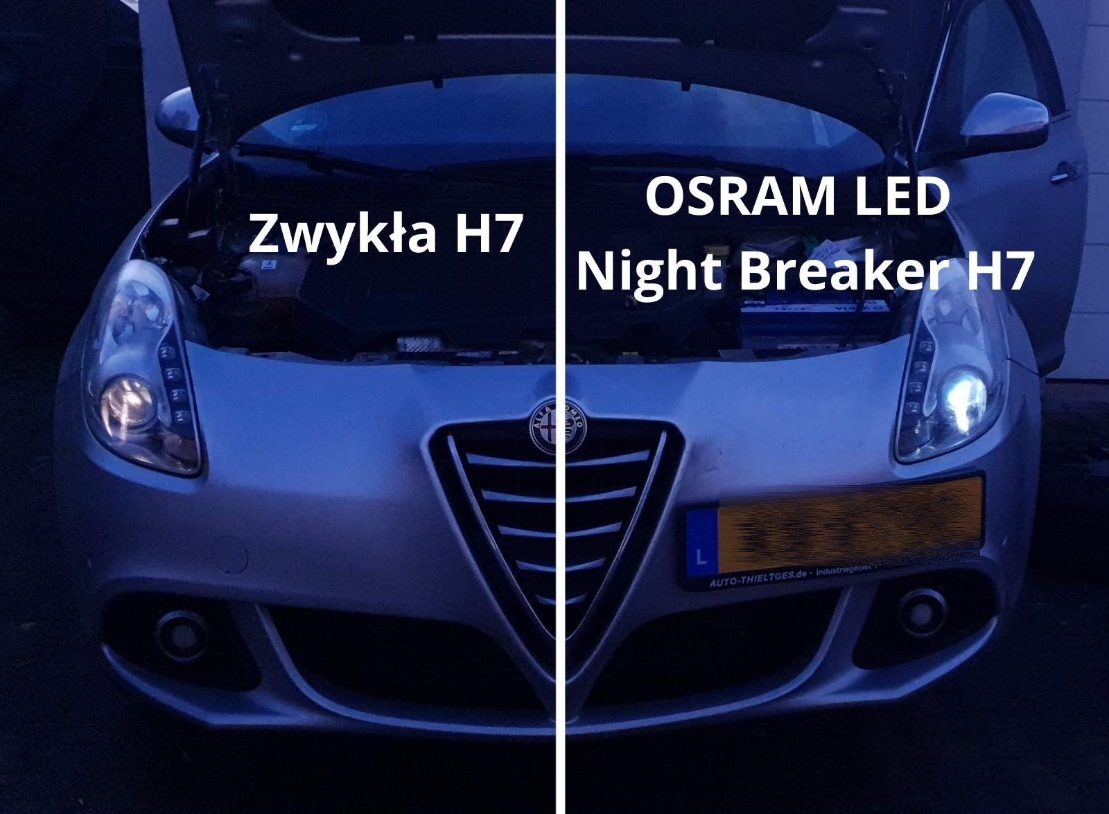 Legalne LED-y H7? Czy warto kupić OSRAM H7 LED? Test i porównanie żarówek H7