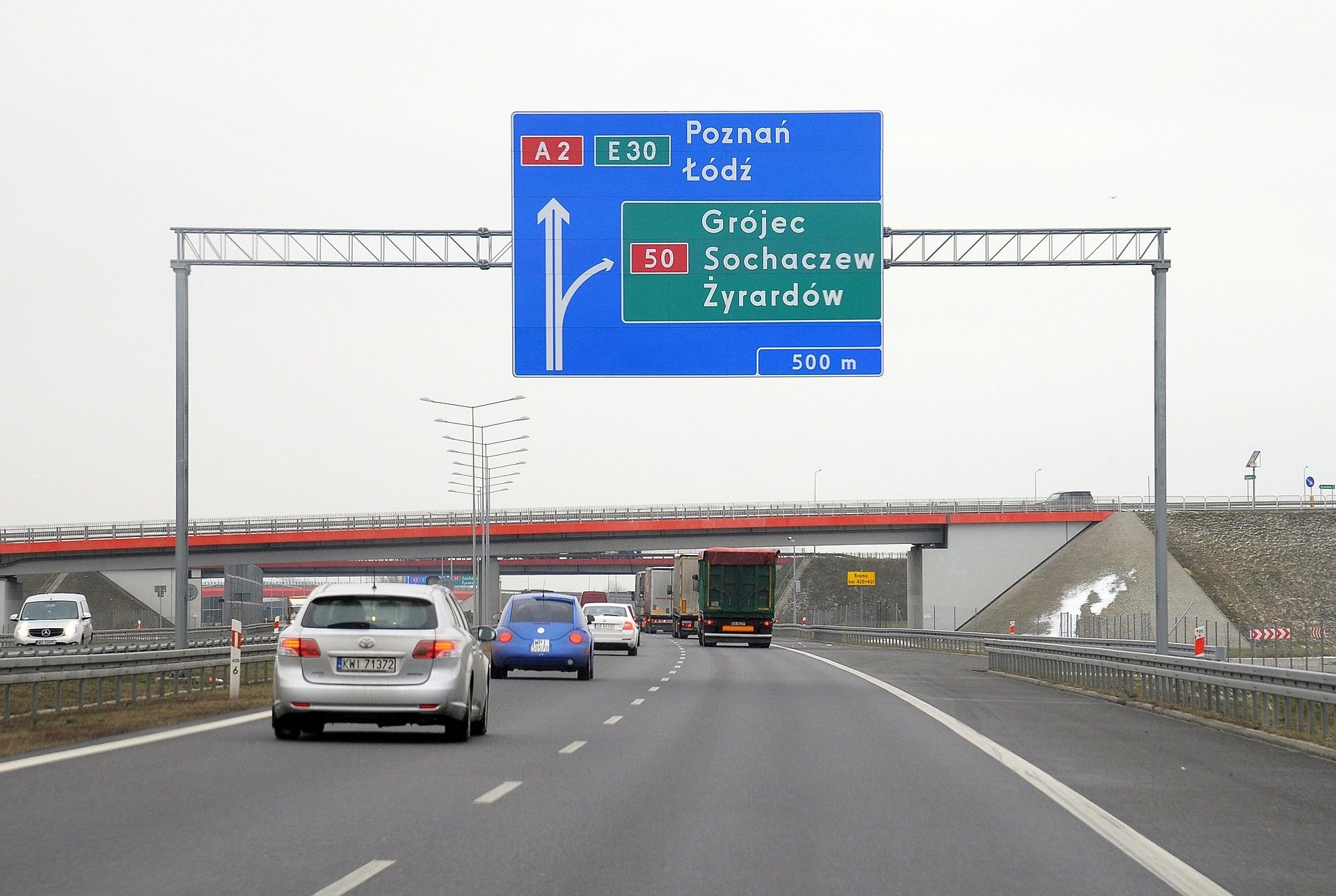 Minimalna prędkość na autostradzie. Do dziś budzi wiele wątpliwości