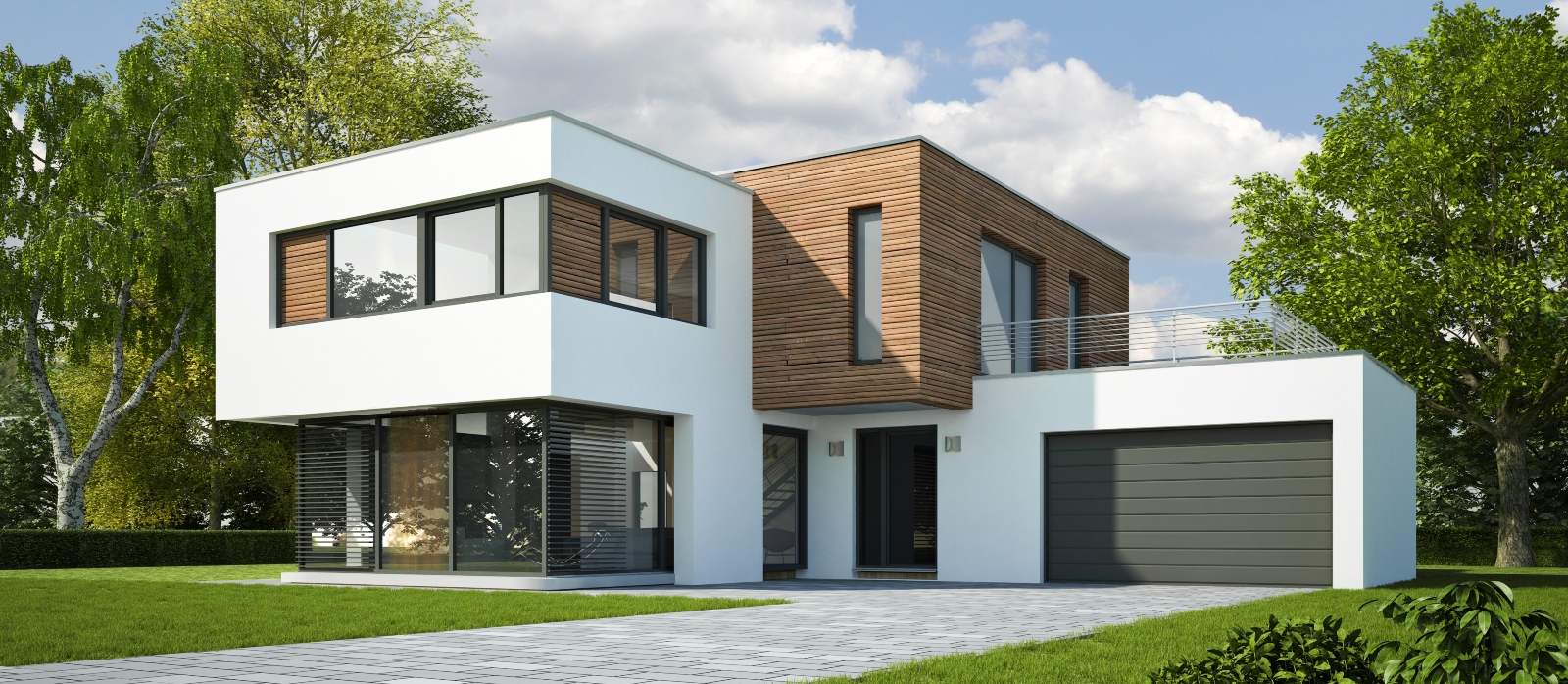 Elewacja domu – modne kolory 2023 roku