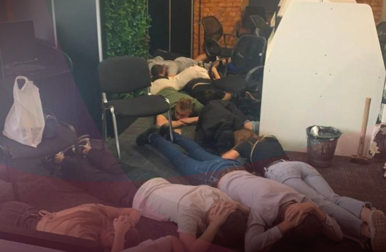 Ukraińska Policja oraz SBU zlikwidowały call center zajmujące się przestępczą działalnością