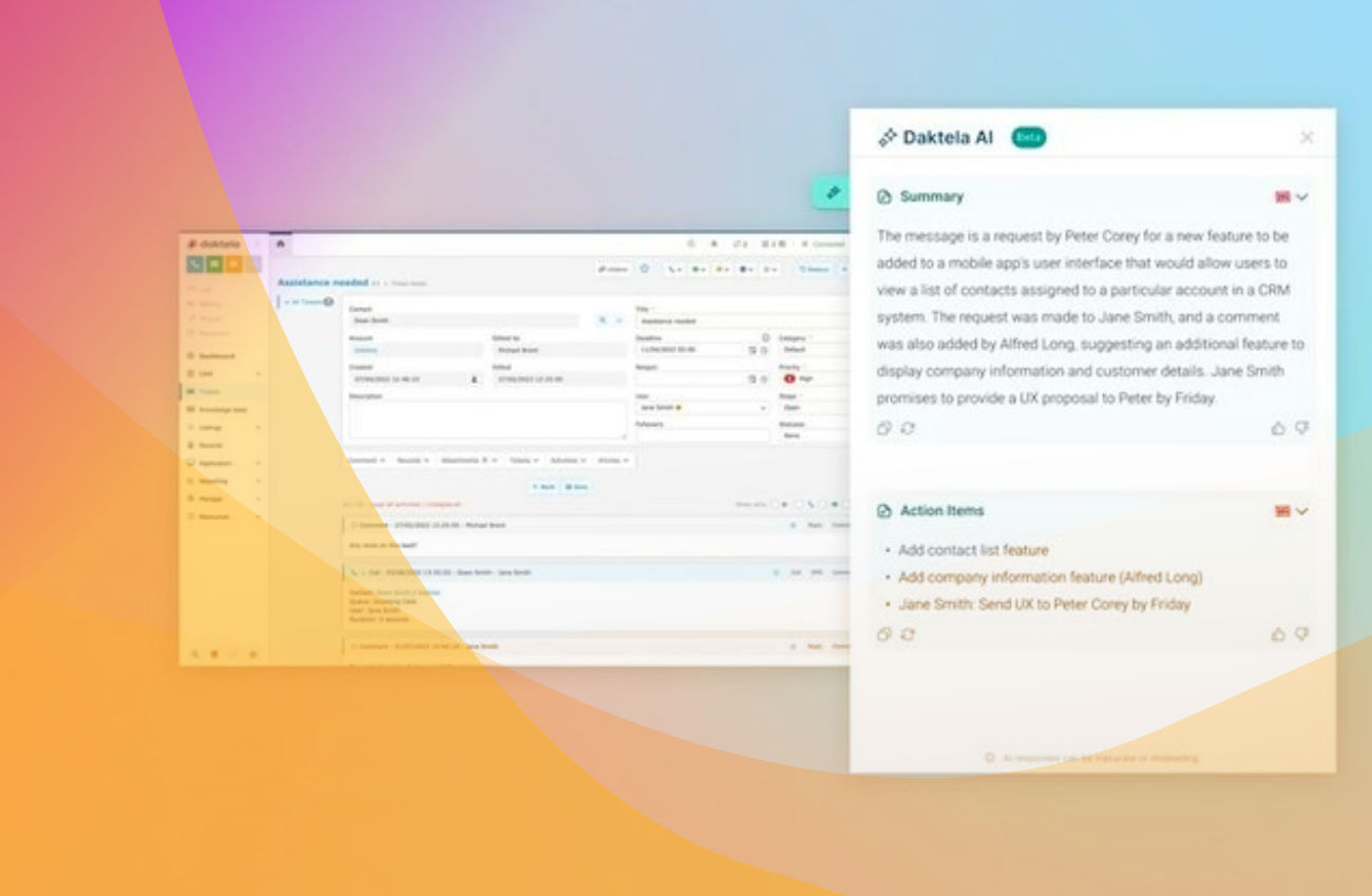 Daktela zintegrowała się z ChatGPT