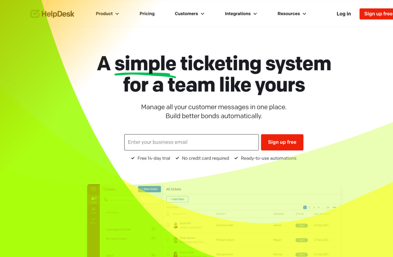 LiveChat Software z 1000 klientów HelpDesk-u