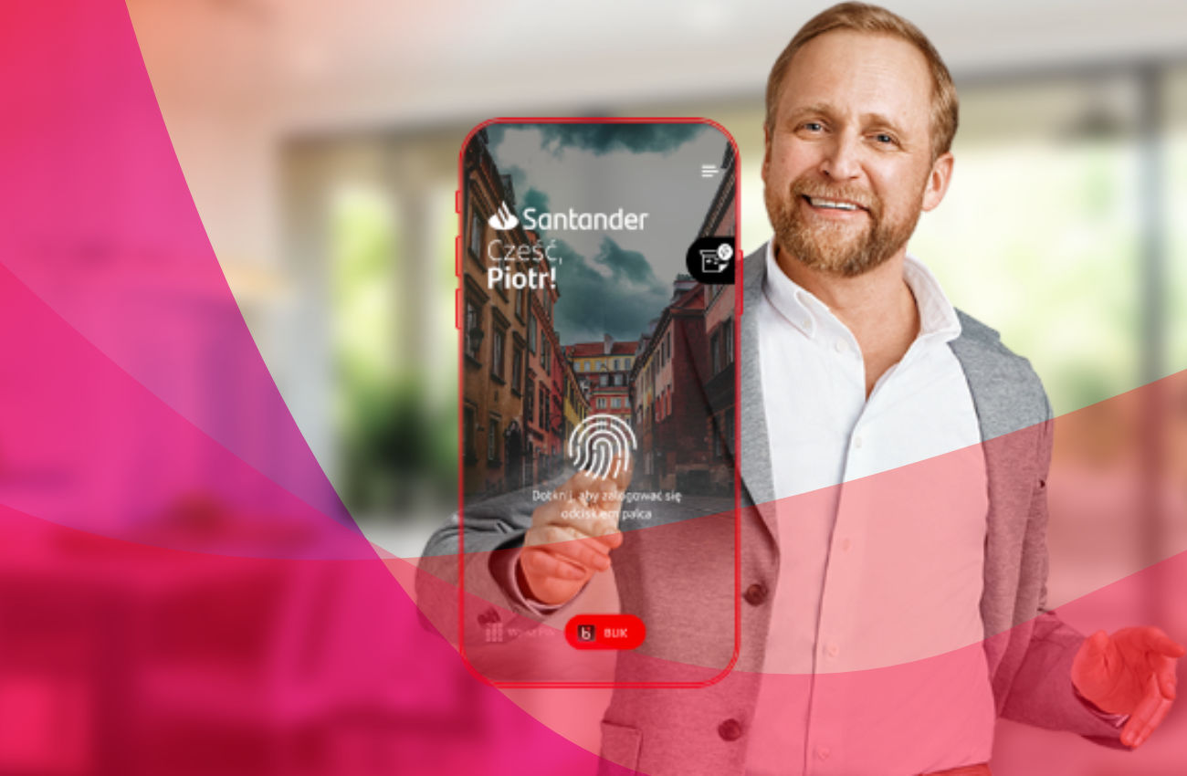 Bank Santander Polska wprowadza nową aplikację mobilną