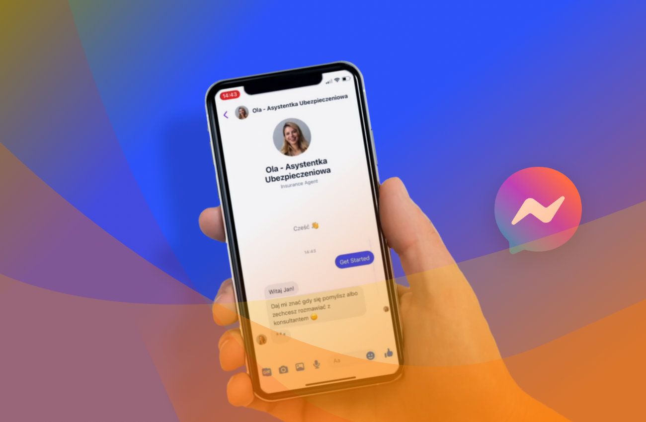 Nowa era zakupu ubezpieczeń: Wirtualna asystentka “Ola” sprzeda Ci polisę przez Messenger!