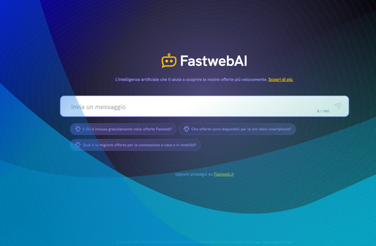 Fastweb stworzy AI opartą na języku włoskim