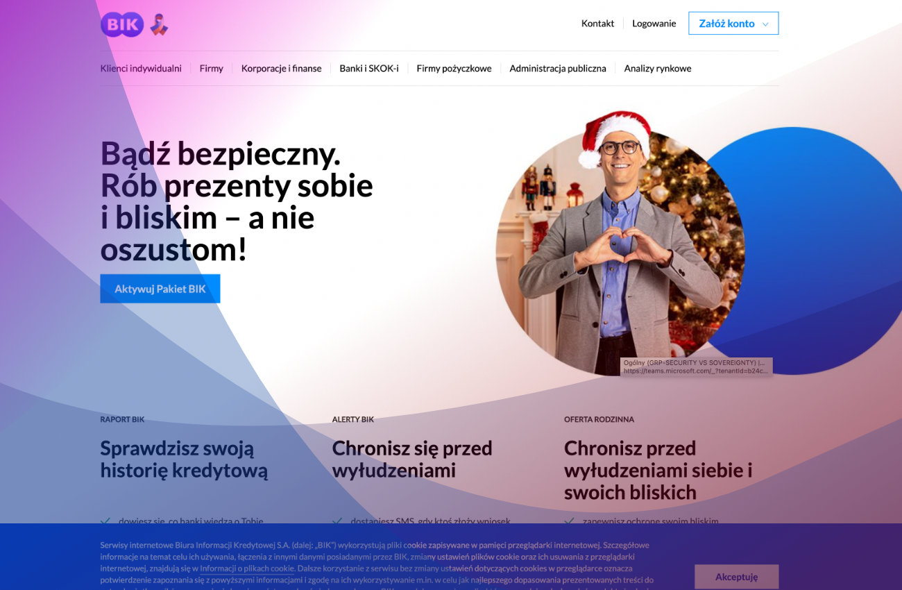 BIK ostrzega przed… sobą samym