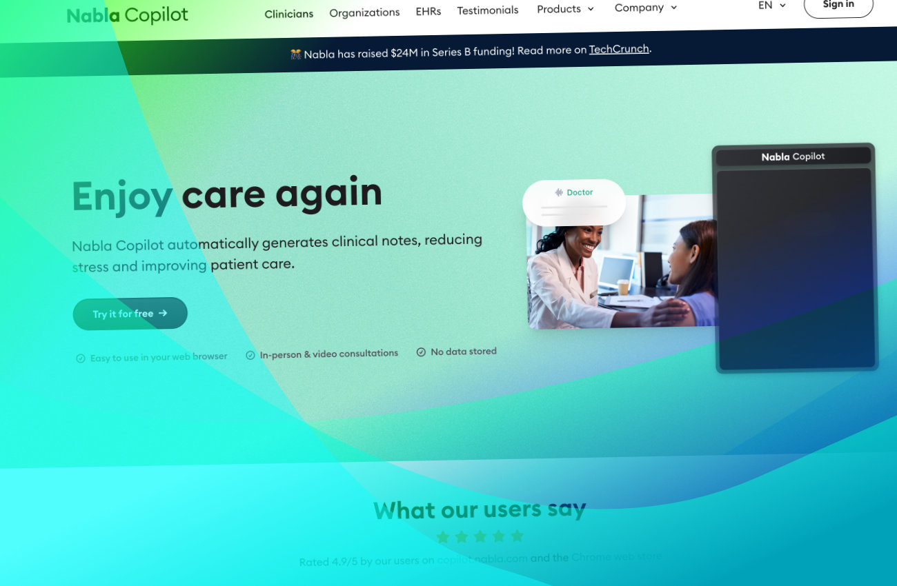 Start-up Nabla wyleczy placówki zdrowia z biurokracji